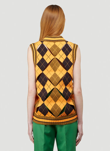 Burberry Maliyah Knitted Vest Orange bur0243022
