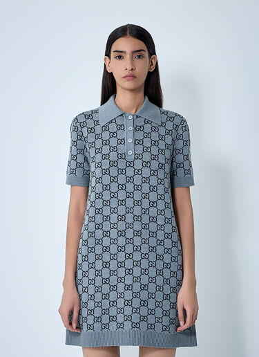 Gucci Polo 迷你连衣裙  灰色 guc0261105