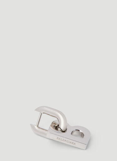 Balenciaga B Chain XS Earrings Silver bal0153054