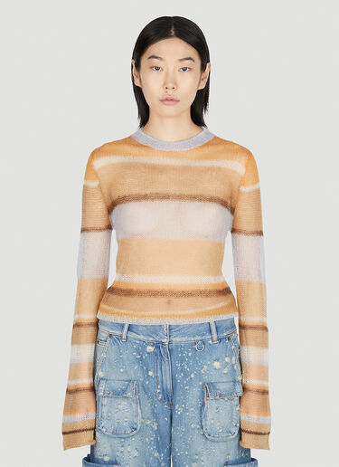 Acne Studios 스트라이프 스웨터 브라운 acn0252017