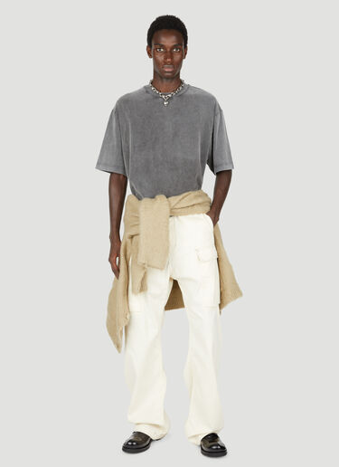 Acne Studios Terry T-Shirt Grey acn0154022