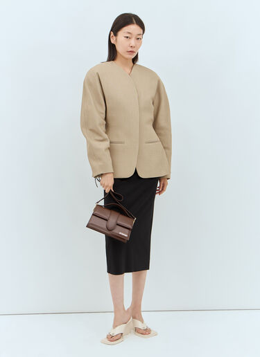 Jacquemus La Veste Ovalo 外套 米色 jac0258001