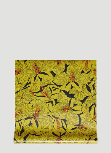 Gucci Lilies Wallpaper Yellow wps0670021
