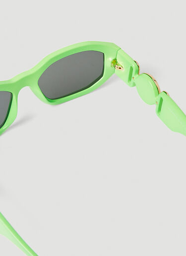 Versace Medusa Biggie Sunglasses Green lxv0251001
