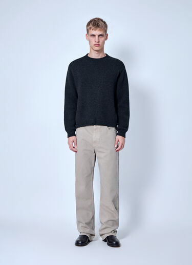 The Row Markhim Cashmere Sweater Black row0166009