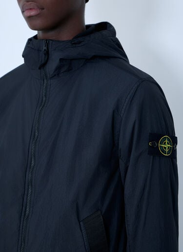 Stone Island Logo Patch Jacket Black sto0164059