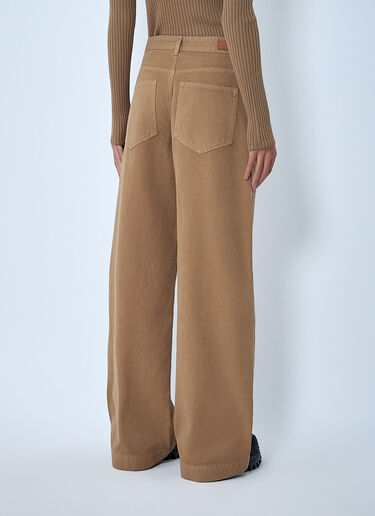 Wide-Leg Cargo Pants Moncler Wide-Leg Cargo Pants Brown mon0263026