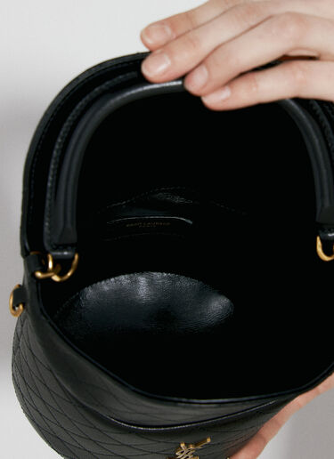 Saint Laurent 게이비 버킷 숄더백  블랙 sla0255102