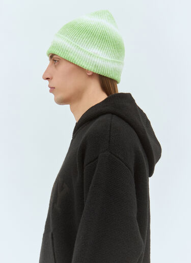 Stüssy Cuff Basic Striped Beanie Hat Green sts0159014