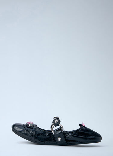 Balenciaga City Ballerinas Flats Black bal0263018