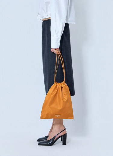 Prada Re-Nylon Wish Pouch Orange pra0264052