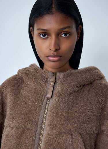 Wool-And-Cashmere-Blend Jacket Max Mara Wool-And-Cashmere-Blend Jacket Brown max0262029