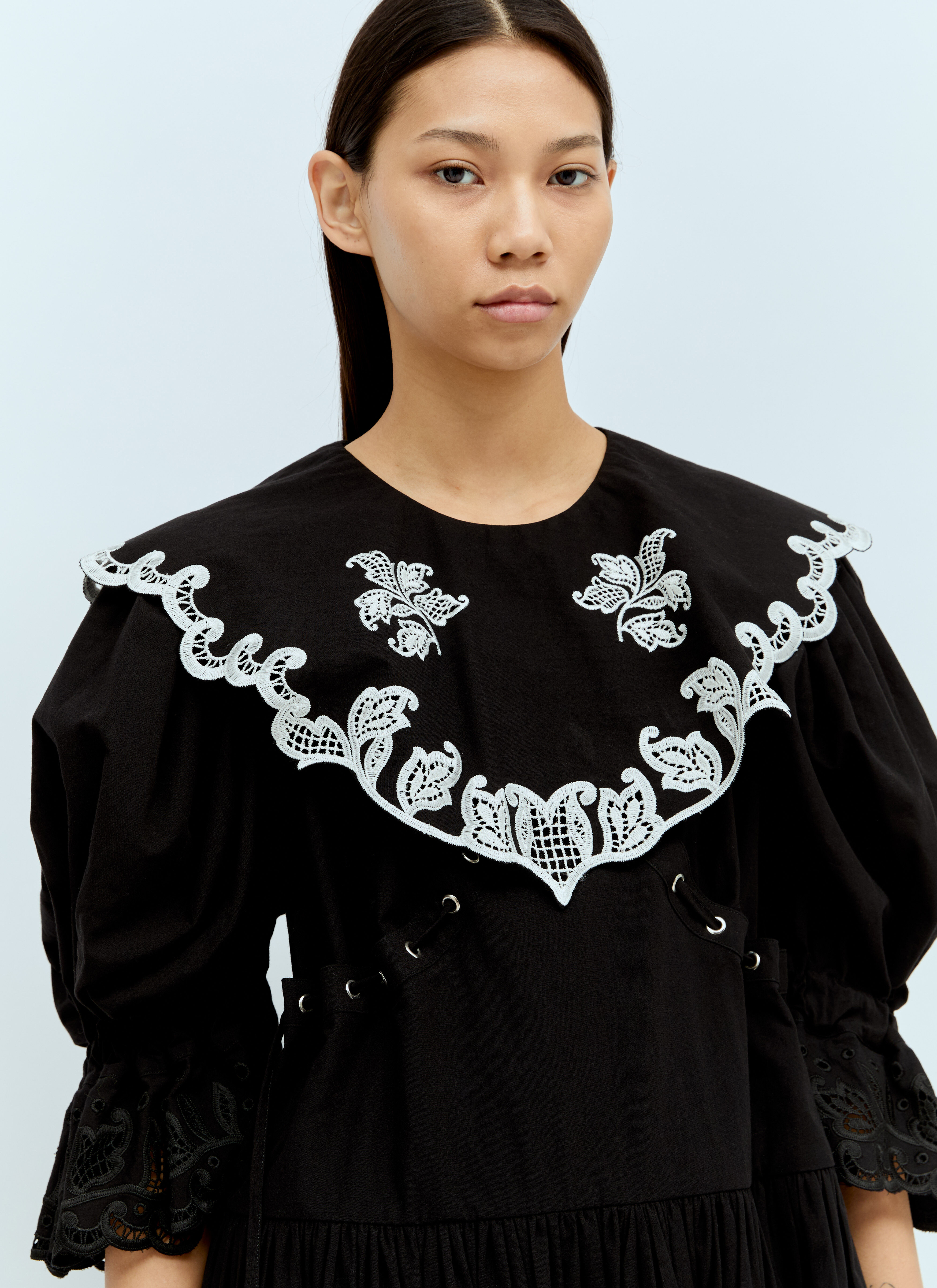 【お試し価格！】 Chopova Lowena LN-CC® | femme pour Black en Dress Midi Fer ワンピース