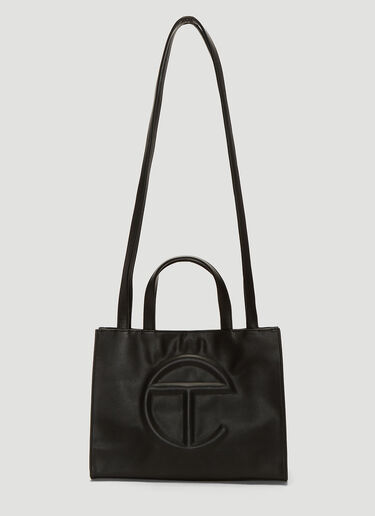Telfar Medium Shopping Bag Black tel0338001