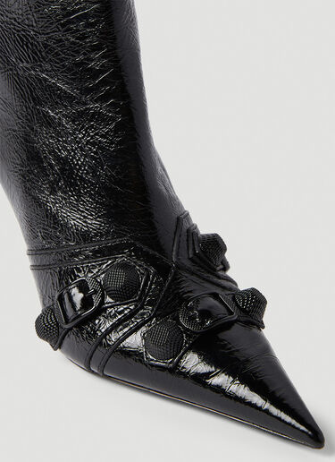 Balenciaga 카골 90mm 피어싱 부츠 블랙 bal0254027