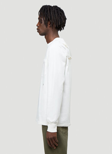 Helmut Lang Strap Long-Sleeved T-Shirt White hlm0143007