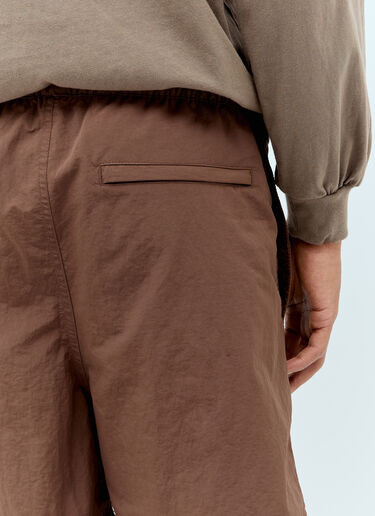 thisisneverthat® Logo Embroidery Jogging Shorts Brown tsn0156009