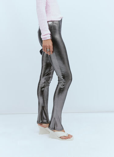 Blumarine Metallic Leggings Silver blm0254008