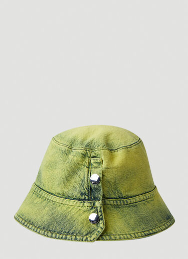 Marni Denim Bucket Hat Green mni0147021