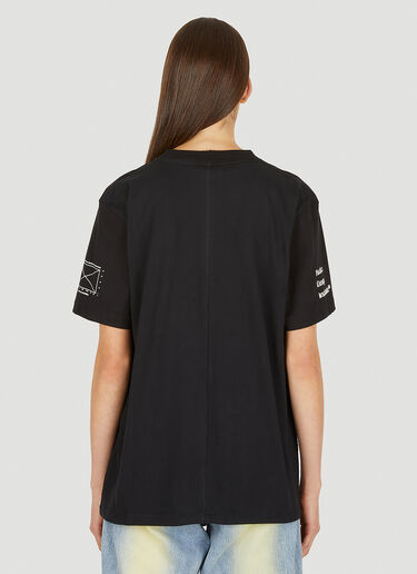 Space Available Upcycled Mycelium Studios T-Shirt Black spa0350022
