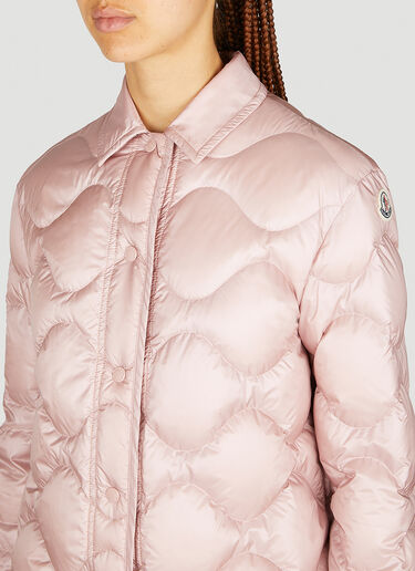 Moncler Quilted Shirt Pink mon0254028