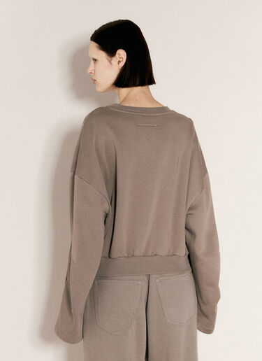 漆彩运动衫 MM6 Maison Margiela 漆彩运动衫 灰色 mmm0255007