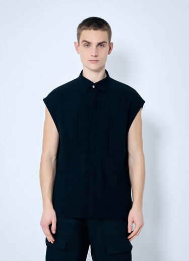 Rick Owens 점보 아우터셔츠  블랙 ric0159028