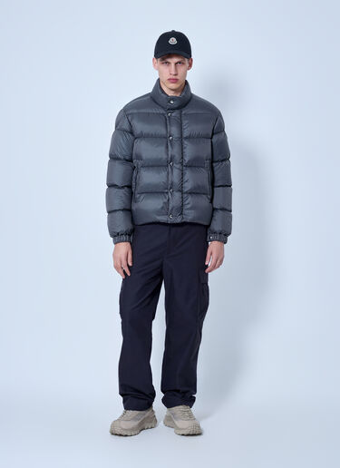 LN-CC® - Moncler: Pesio Down Jacket - Grey Moncler Pesio Down Jacket Grey mon0166026
