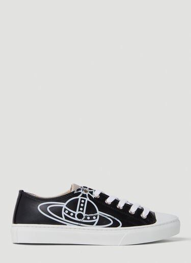 Vivienne Westwood Plimsoll 低帮运动鞋 黑色 vvw0249064