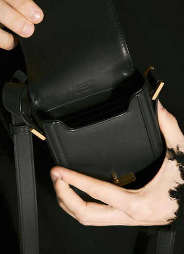 Saint Laurent Solferino Mini Crossbody Bag Black sla0158018