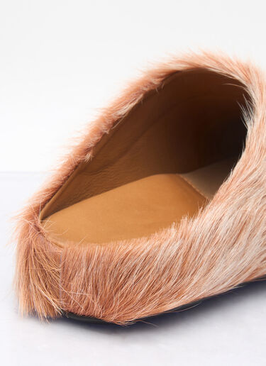 Marni Fussbett Sabot Mules Beige mni0259018