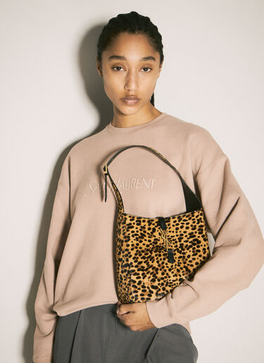 Saint Laurent Le 5 à 7 Small Shoulder Bag Brown sla0257112