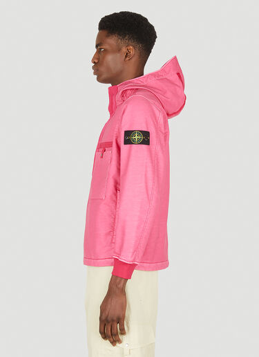Stone Island Dyed Anorak Jacket Pink sto0148025