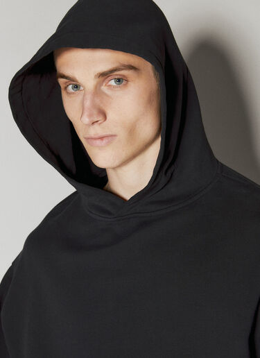 GmbH Exaggerated Sleeve Hooded Sweatshirt Black gmb0156009