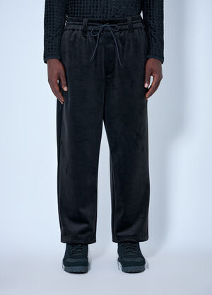 Y-3 Satin Gradient 3-Stripes Track Pants Black yyy0365010