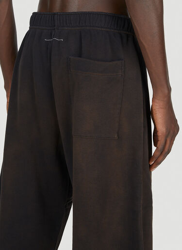 MM6 Maison Margiela Stained Shorts Brown mmm0151014