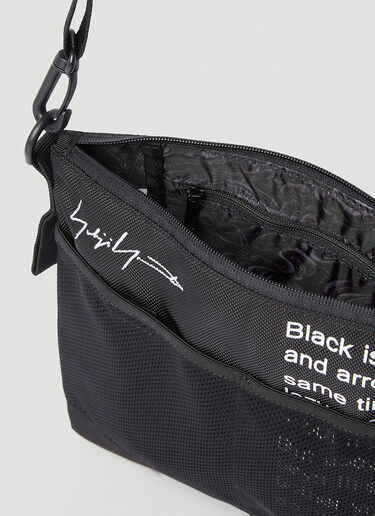 Yohji Yamamoto Sacoche Crossbody Bag Black yoy0152015