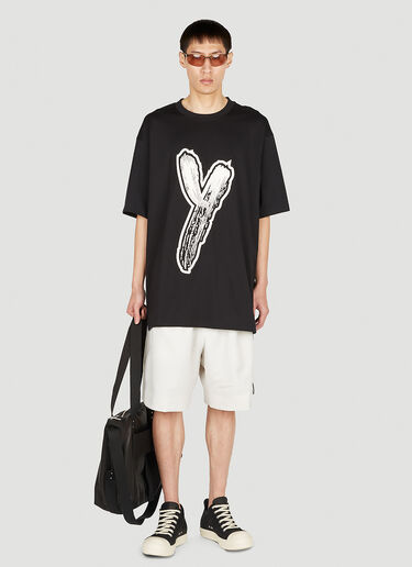 Y-3 로고 티셔츠 블랙 yyy0152017