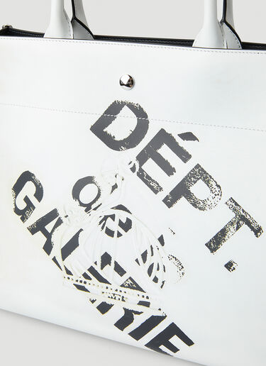 Lanvin x Gallery Dept. In and Out Tote Bag White lag0148018