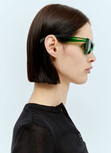 Bottega Veneta BV1101S Pointed Cat Eye Sunglasses Orange bov0251139