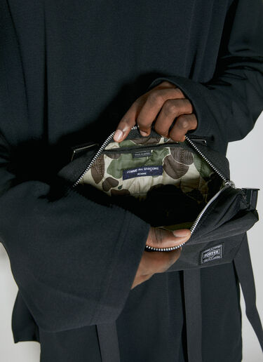 Comme des Garçons Homme x Porter Acces Crossbody Bag Black cdh0154011
