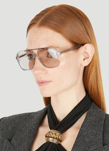 Saint Laurent 545 Sunglasses Cream sla0248079