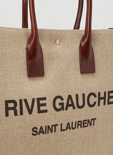 Saint Laurent Noe Canvas Tote Bag Brown sla0243076