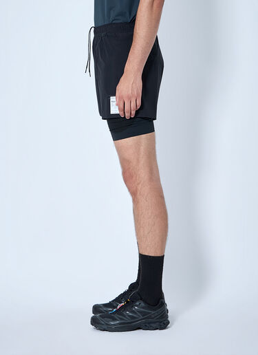 LN-CC® - Satisfy: Rippy Cordura 8 Shorts - Black Satisfy Rippy Cordura 8 Shorts Black sat0164005