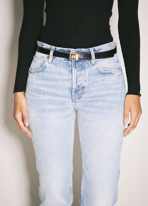 MM6 Maison Margiela Cassandre 皮带 黑色 mmm0259019