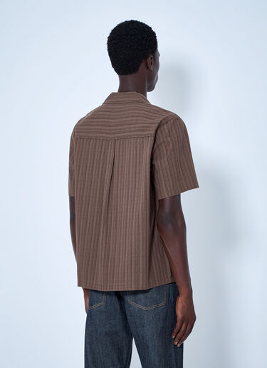 LN-CC® - ACMH: Cotton Shirt - Brown ACMH Cotton Shirt Brown acm0164013