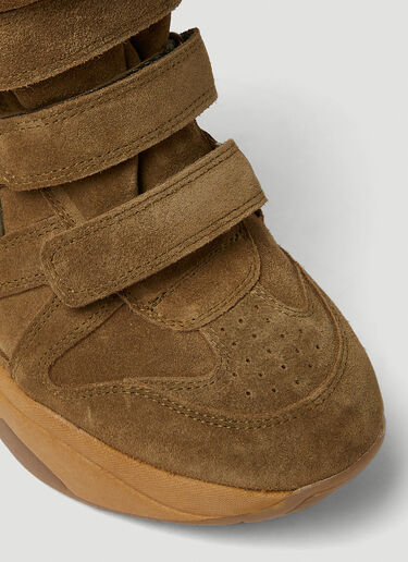 Isabel Marant Balskee Sneakers Khaki ibm0249018