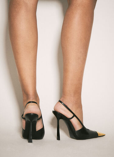 Saint Laurent Jeanne 露跟浅口鞋  黑色 sla0257039