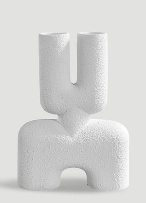 101 Copenhagen Cobra Double Medium Vase White wps0670292