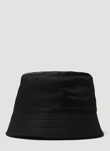 Dolce & Gabbana Logo Plaque Bucket Hat Black dol0149017